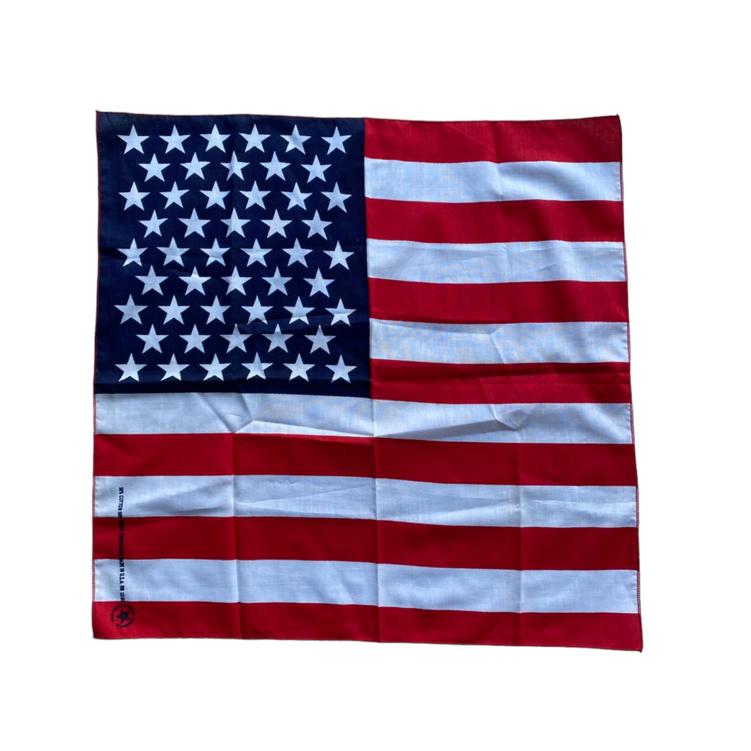 American Flag Bandana