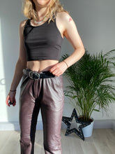 Brown Leather Pants