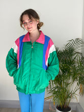 Vintage Colourful Sports Jacket (L)