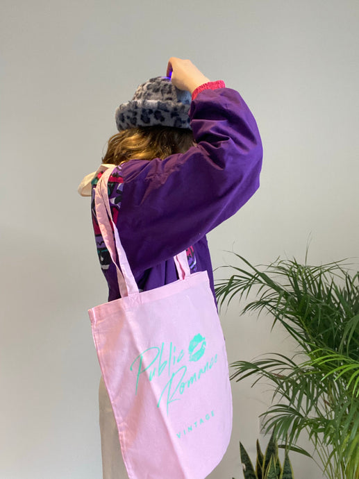 Pink Public Romance Tote Bag