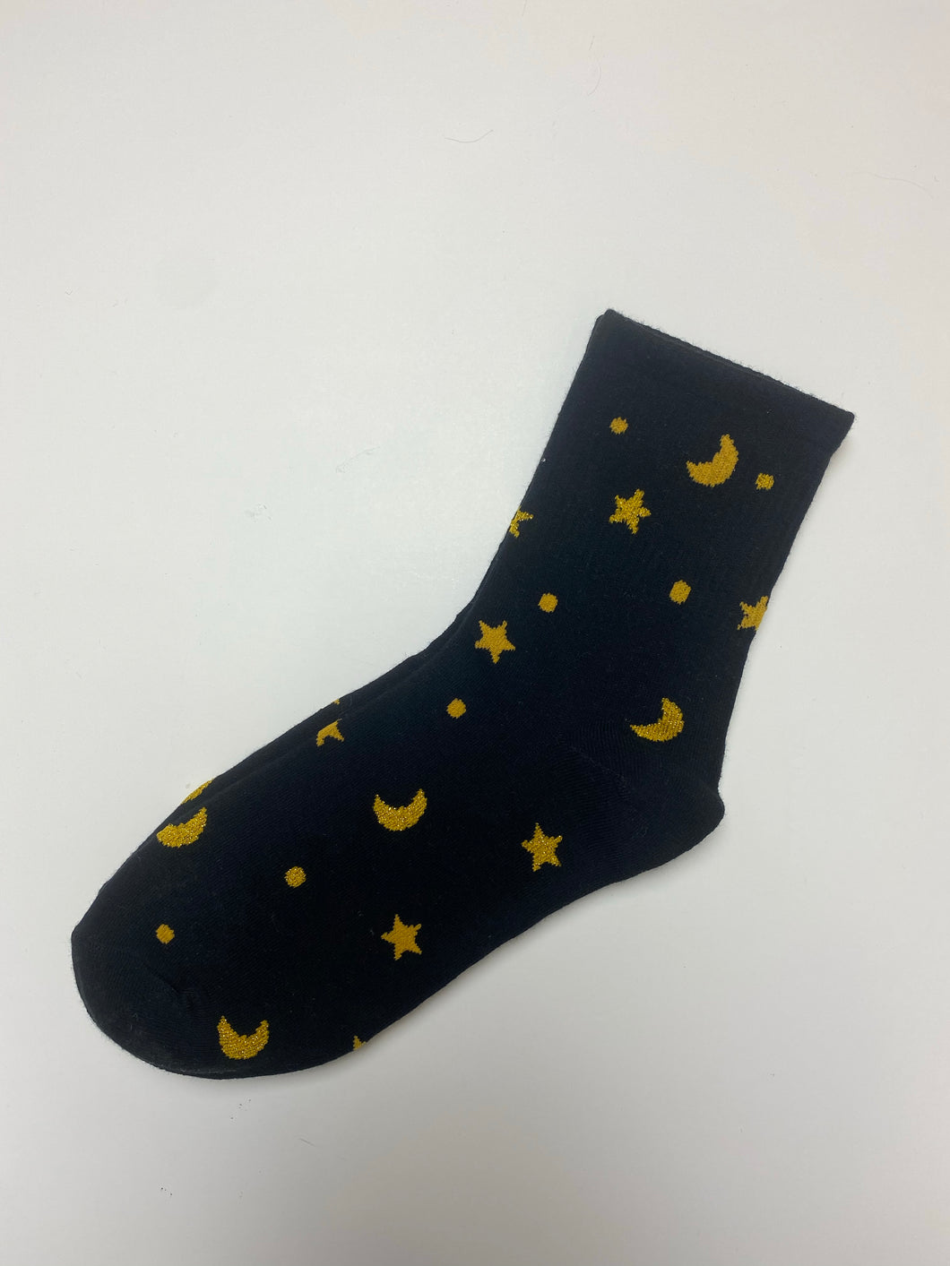 Moon and Star Socks