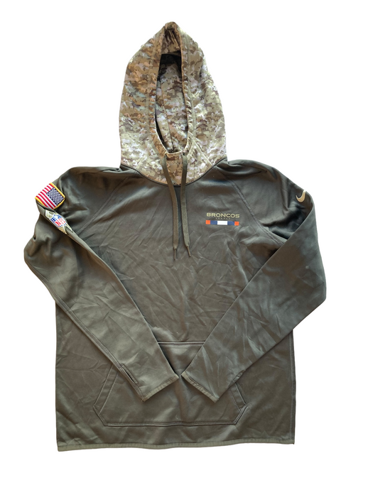 camo green denver broncos NFL hoodie